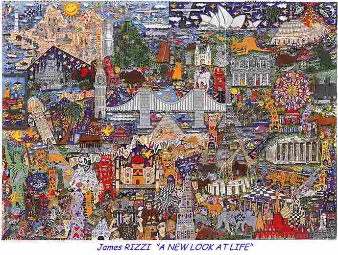Why "James Rizzi"? This will be answered in a later release!